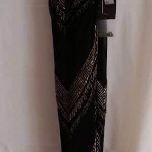 NOCTURNE beaded cocktail dress NWT